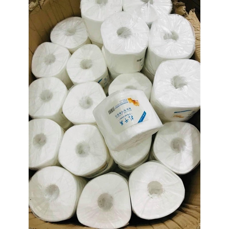 Giấy, Khăn Cuộn Rửa Mặt Vải Dệt Siêu Dai – Giải Pháp Làm Sạch Da An Toàn, Tiện Lợi