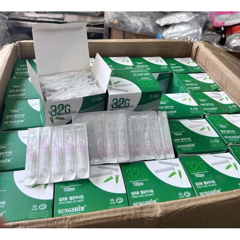 Kim 34G Hãng Shungshim – Kim Tiêm Siêu Nhỏ Chuẩn Y Khoa Cho Spa &amp; Thẩm Mỹ