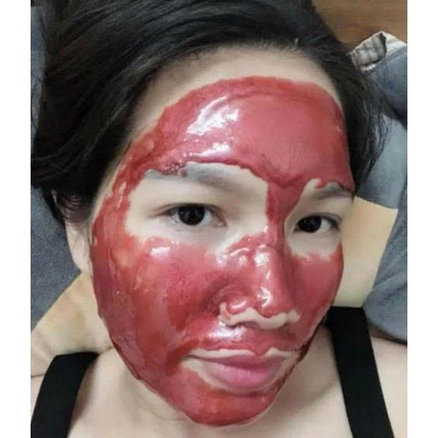 Mặt nạ hoa hồng đỏ – Mặt nạ hoa hồng collagen dưỡng da mềm mịn, sáng hồng tự nhiên