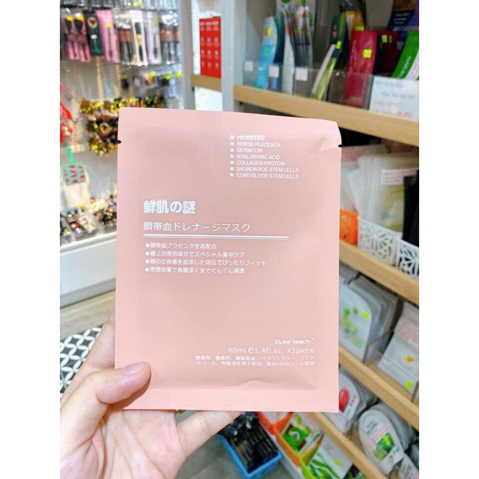 Mặt nạ tế bào gốc – Mặt nạ nhau thai cừu Nhật Bản giúp phục hồi và trẻ hóa da chuyên sâu