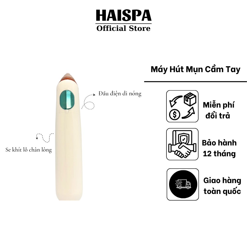 Máy Hút Mụn Đầu Đen Mụn Cám Sợi Bã Nhờn – Máy Hút Mụn Mini Cầm Tay Cực Mạnh