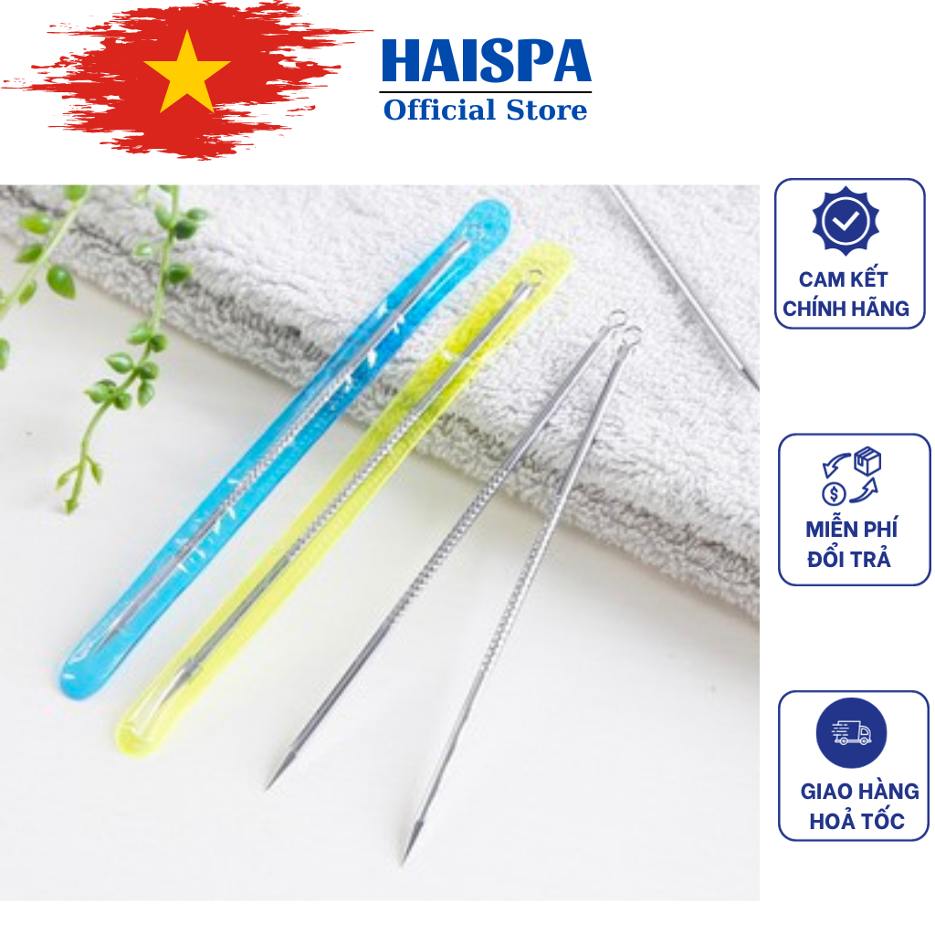 Que Nặn Mụn Vỉ – Dụng Cụ Lấy Nhân Mụn An Toàn, Tiện Lợi