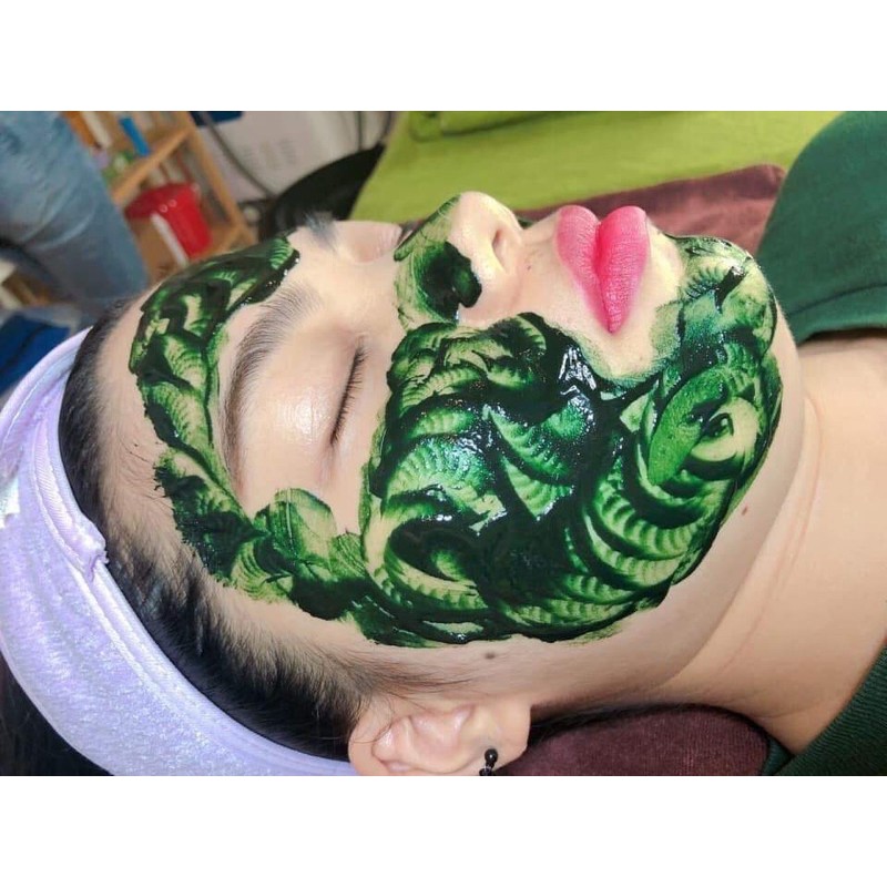 Tảo Bột SaTo Nhật – Tảo Cấy Nano Trắng Da Đẹp Da Mờ Thâm Nám Hộp 100g Chính Hãng