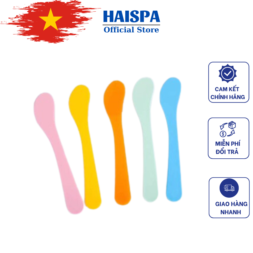 Combo&nbsp;10 Thìa Nhựa Đắp Mặt Nạ – Dụng Cụ Đắp Mặt Nạ Tiện Lợi, Vệ Sinh
