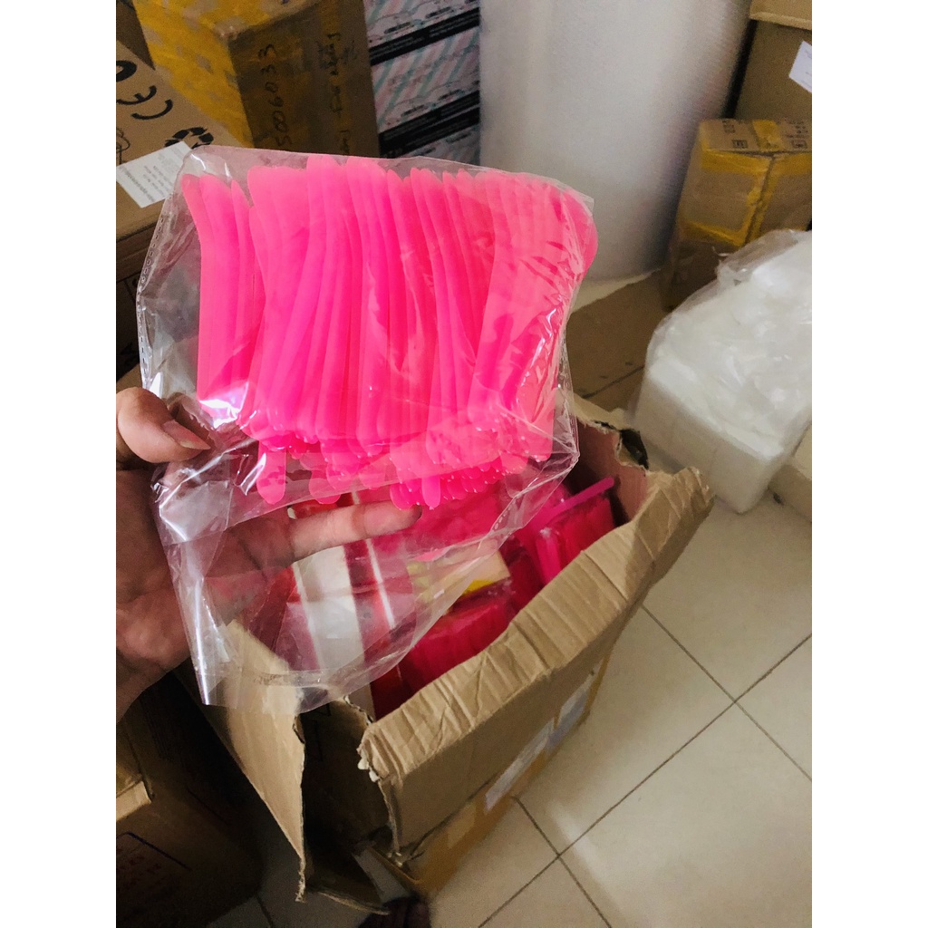 Combo&nbsp;10 Thìa Nhựa Đắp Mặt Nạ – Dụng Cụ Đắp Mặt Nạ Tiện Lợi, Vệ Sinh